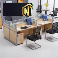 Mẫu nhóm bàn làm việc giá rẻ chất lượng  NTF-04